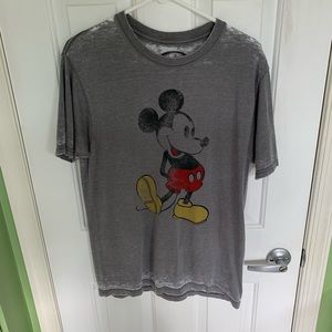 Gray Mickey Mouse T-shirt size medium